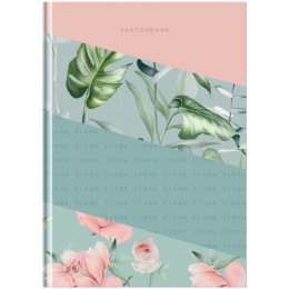 Тетрадь  80 листов скетчбук BG Gently ассорти, твердый переплет С5т80_лм 10063