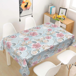 Клеенка столовая на тканевой основе с ПВХ покрытием 1,4х20м Grace STS5606-1