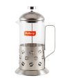 Френч-пресс 1л нержавеющая сталь+стекло Caffe Mallony 950081