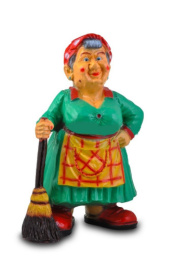 Фигурка садовая гипсовая Теща h-80см ГусьДекорЛюкс 7С23