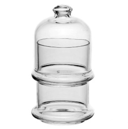 Емкости стеклянные сет с крышкой Villa Patisserie 2шт. 230мл, в п/у Pasabahce Турция 96985