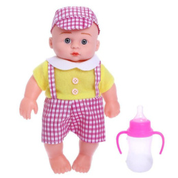 Пупс 23 см Ляля озвученный, с бутылочкой, в пакете 5099593