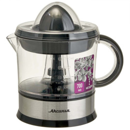 Соковыжималка электрическая  40Вт, для цитрусовых, черный Аксинья КС-2200