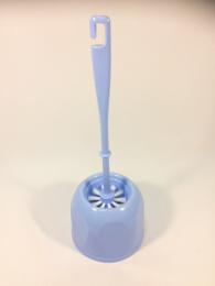 Комплект для туалета WC пластиковый Стандарт голубой Мульти-Пласт 2000 МТ066