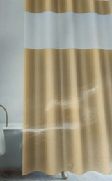 Штора для ванной полиэстер 180х180см 12 колец Gini IC-02