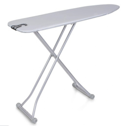 Доска гладильная металлическая основа Gigi, полка для белья, тефлоновый чехол, держат.для шнура, 118х33см Perilla 224922