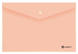 Папка с кнопкой А4 0.18 Lamark, абрикосовая 128/19273