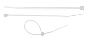 Хомуты пластиковые 200х3,5мм 50шт., белые Stayer 3785-20