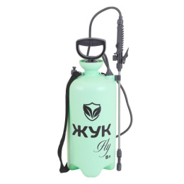 Опрыскиватель помповый пластиковый  8л fly, мятный Жук 9972-00