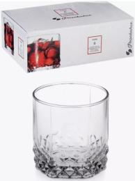 Набор стаканов стеклянных Valse 6шт. 210мл низкие, в п/у Pasabahce Бор 42943Gr