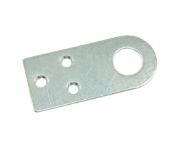 Проушина для замка 40х90мм прямая, комплект 2шт. Кунгур 24162