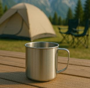 Кружка из нержавеющей стали 0,66л 10см Vetta 832-033