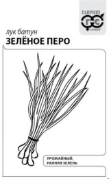 Лук батун Зеленое перо 0,5г белый пакет Гавриш