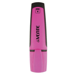 Текстовыделитель розовый Devente, скошенный, 5045328