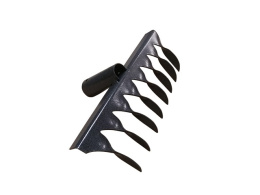 Грабли витые  8 зубьев металлические без черенка, Россия ГВ-8