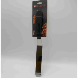 Лопатка кулинарная из нержавеющей стали 32см пластиковая ручка Радужный Дом РД73445