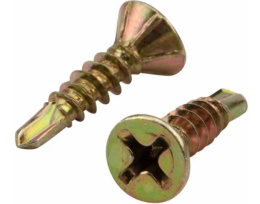 Саморез оконный 3,9х13 желтопассив.сверло 278-3913