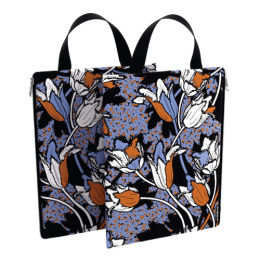 Папка-портфель детский А4 ErichKrause, вертикальная, Tulips 53953