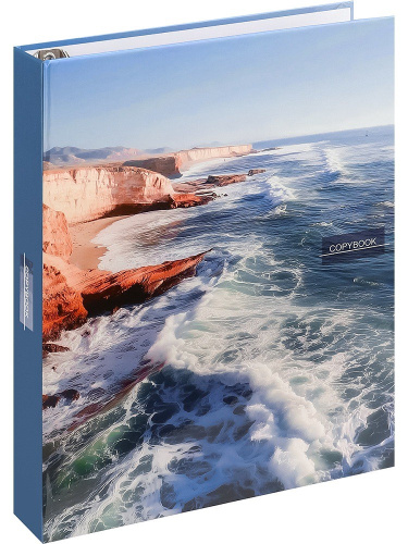 Папка на 4-х кольцах А5 Красивое побережье ПК-9002