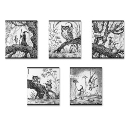 Тетрадь  48 листов ErichKrause Монохромная история mix pack 60621