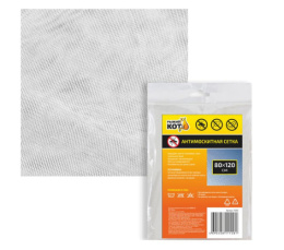 Сетка антимоскитная  80см х 1,2м без креплений Рыжий кот MWN-01/311262