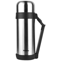 Термос  1,5л нержавеющая колба широкое горло складывающаяся ручка Mallony SF-1500A/073004