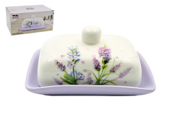 Масленка керамическая (доломит) прямоугольная Прованс, в п/у Lavenir HC600-K20