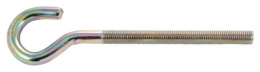 Крючок -полукольцо с метрической резьбой 6х150 ZH 1610-1-6150