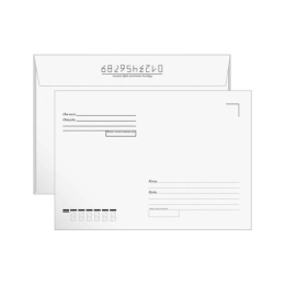 Конверт 162х229 к/к, отр. пол, без окна С5.1000.2