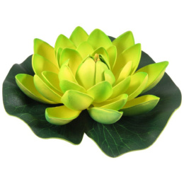 Цветок плавающий декоративный для пруда Кувшинка d-17,5см Park FF-043