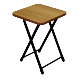 Стул туриста складной без спинки h-40см, сиденье ЛДСП 30,5х30,5см, нагрузка до 90кг Nika ТС