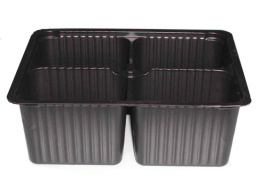 Кассета (мини) для рассады  4 ячейки 18х13,5х6см, объем ячейки - 220мл Агроком