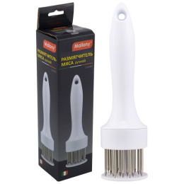 Размягчитель для мяса из нержавеющей стали пластиковая ручка Carne 19х5см Mallony 003617