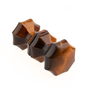 Ручка-кнопка РК ЙО-Палисандр, фигурная 15459