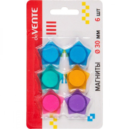 Магнит для доски 30мм  6шт. Devente Stars 6021310