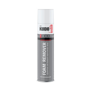 Удалитель застывшей монтажной пены  KUDO FOAM REMOVER, 400мл KUPH04R