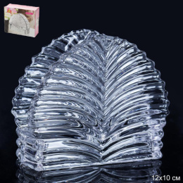 Салфетница стеклянная 120х100мм, в п/у R-1345/650423