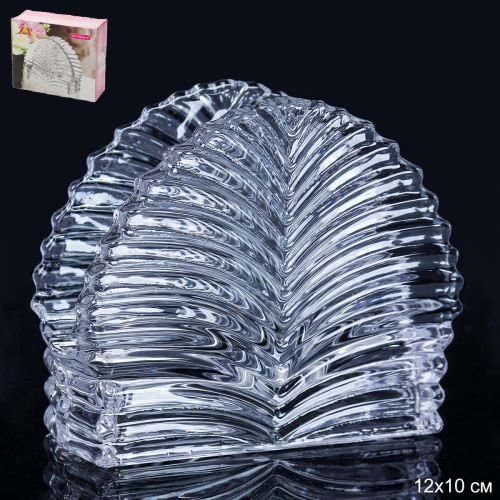 Салфетница стеклянная 120х100мм, в п/у R-1345/650423