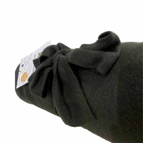 Плед 150х200см флис Черный ДомВелл 