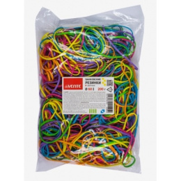 Резинки для денег  200г 60мм Devente, ассорти 4152314