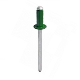 Заклепки Al/st 4.0х10  RAL 6005 темно-зеленый 083-4106005