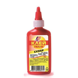 Клей ПВА   85г ПВА-М Луч, красный флакон 18с 1189-08