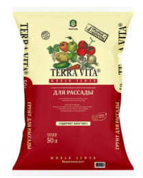 Грунт для рассады 50л Живая Земля Terra Vita