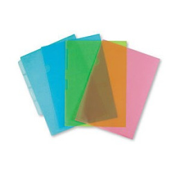 Папка-уголок ЕЕ-310 Бюрократ 0.15мм, синяя -EE310/1blu