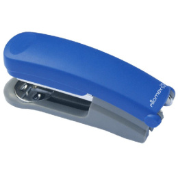 Степлер №24  25 листов Attomex, пластиковый, синий, в к/к 4142308