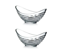 Набор салатников стеклянных Gondol 2шт. 165х88мм лодочка, в п/у Pasabahce Турция 53983