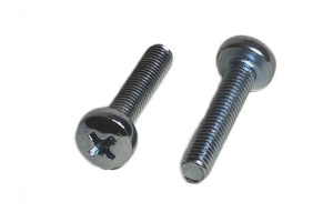 Винт с полуцилиндр.гол.цинк  4х25 DIN 7985 021-425