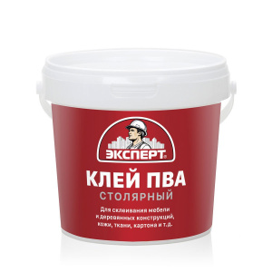 Клей ПВА столярный 0,9кг -30С° Эксперт