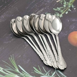 Набор ложек столовых из нержавеющей стали 12шт. Радужный Дом РД86759