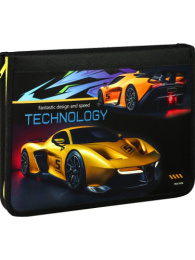 Папка для труда А4 на молнии Технологичный суперкар ПТР-8612